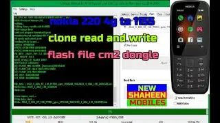 nokia 220 4g ta 1155 clone read and write flash file cm2 dongle