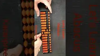 Counting on Abacus tool from 01 to 100- 01