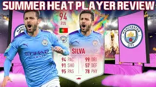 WHAT AN UPGRADE! 94 SUMMER HEAT BERNARDO SILVA PLAYER REVIEW! FIFA 20 ULTIMATE TEAM