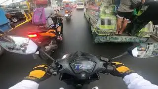 POV: HONDA CLICK 125i | AFTERNOON RUSH HOUR | MARCOS HIGHWAY