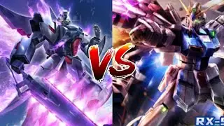 Gundam Supreme Battle: Ghost Gundam Versus Nu Gundam FF (Long Range Funnel)