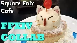 FFXIV Collab at Square Enix Cafe in Akihabara!