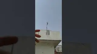 OutDoor Helium Antenna📡 Setup! For Radio Communication without any Amplifiers or Splitters ,Fed-up 🚀