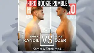 Rookie Rumble 003   Tarek Kandil vs Elias Özer