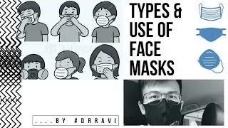 Types and Uses Of #FaceMask #N95 #N99Vogmask By DrRavi