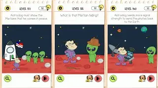 Brain Test 4 Tricky Friends Level 131 - 140 Walkthrough Answer Solved