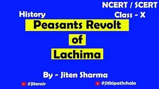 Peasants Revolt of Lachima | lachima revolt | Assam History