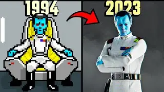 History of Thrawn in Star Wars Games 1994 - 2023