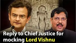 Anand Ranganathan Reply to Chief Justice for mocking Lord Vishnu | B R Gavai 