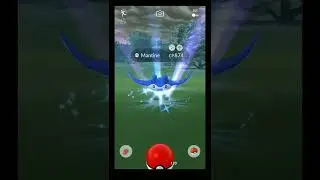 CAUGHT A SHINY MANTINE✨!! | POK&Eacute;MON GO | #shorts #pokemongoshorts #mantine #spotlighthour