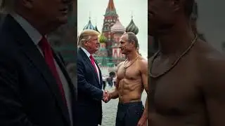 Donald Trump and Vladimir Putin| ai world leaders #shorts #ai #artificialintelligence #trump #putin