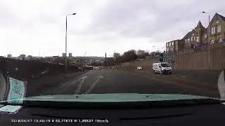 Reckless U Turn Attempt
