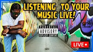 LISTENING TO YOUR MUSIC LIVE‼️