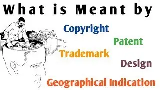 Copyright, Patent, Design, Trademark, Geographical Indication- a short tour | Lex Rex Series