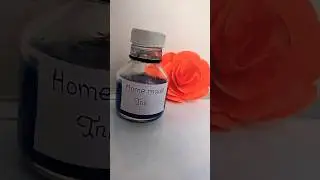 Homemade Ink #diy #tanishka creative world #craft #experiment