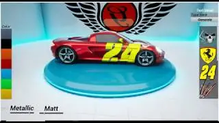 Realtime Car Customization Decals - Unreal Engine