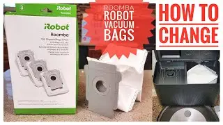 iRobot Roomba Authentic Replacement Robot Vacuum Bags Review & How To Change