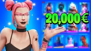 MOSTRANDO MINHA CONTA NO FORTNITE COM +DE 200 SKINS🔥