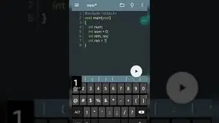Sum of all digits of a number in C  #shorts