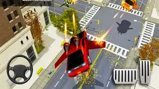 Flying Car Shooting Game: Modern Car Games 2020 - Android GamePlay -  Shooting Games Android