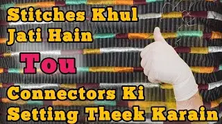 Wilcom Design Mai Connectors Ki Setting Kesy Karain |Computerized Embroidery| @Waqqar_kk