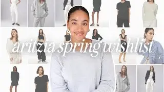 ARITZIA SPRING 2023 NEW COLLECTION WISHLIST | ARITZIA ONLINE SHOP WITH ME