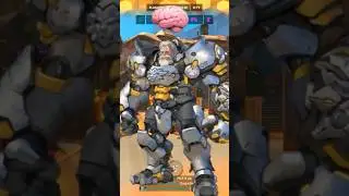 Calculated 🧠 #highiq #play #overwatch #overwatch2 #reinhardt #gaming #lol