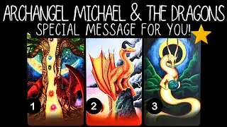 A Special Message From Archangel Michael & The Dragons! 💙🔥 ⎮pick a card reading 🃏⎮tarot card reading