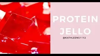 PROTEIN JELLO RECIPE || 180 LBS WEIGHT LOSS