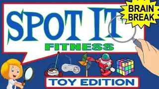 SPOT IT Fitness- Toy Edition!