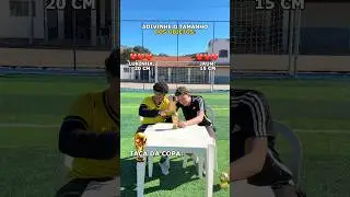 ADIVINHE O TAMANHO DOS OBJETOS!