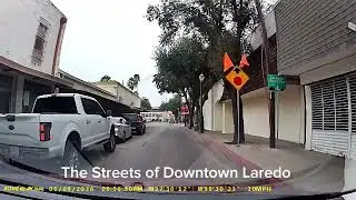 The streets of downtown Laredo 