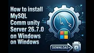 How to install MySQL Community Server 26.7.0