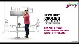 Godrej ACs with 5-Year Comprehensive Warranty worth up to Rs 8,000