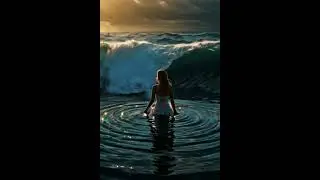 Water girl #capcutedits #wallpapermagic #art #wallpaper