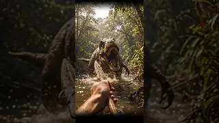 POV Your in the Dino Era 🦖 #dinosaur #dinosaurs #ai #aianimation #prehistoric #history
