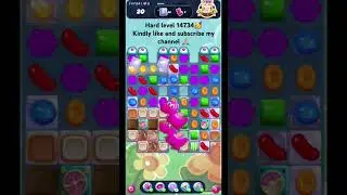 CandyCrush hard level 14734👝 #gameplay #t20wc24 #viralvideo #breakingnews #ytshorts #USA #westindies