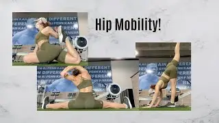 HIP MOBILITY STRETCHES! PRE OR POST WORKOUT!