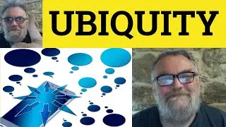 😎 Ubiquity Meaning - Ubiquity Examples - Ubiquity Definition - Semi-Formal Vocabulary - Ubiquity