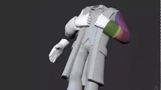 Caitlin Sculpts - 6th Doctor Zbrush