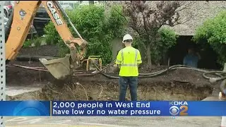 Penn American Water West End Customers' Service Interrupted