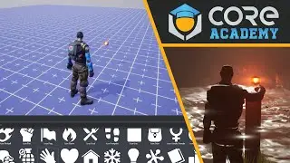 Quickly create in-game pick-ups and abilities in the Core Editor