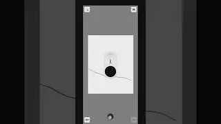 Drawing a simple vector landscape silhouette on Autodesk sketchbook