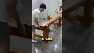 Why Does This Wooden Furniture Cost So Much and Weigh a Ton