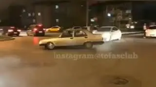 Tofaş drift show