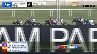 Gulfstream Park January 24, 2021 Race 6