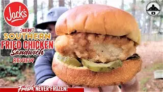 Jack's&reg; SOUTHERN FRIED CHICKEN Sandwich Review! 🐔🥪🥒