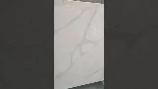 Calacatta grey with white veins quartz stone slabs in China/Calacatta Mist Quartz