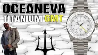 Oceaneva Watches Wrist Watch Review | GMT Titanium Wrist Watch
