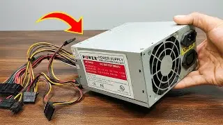 Мало кто знает этот секрет старого компьютерного блока питания! 😱 Этот гениальный трюк вас поразит